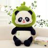 Cartoon Persimmon Panda Plush Toy Children's Comfort Pillow Bamboo Shoot Panda Zoo Souvenir Ornaments