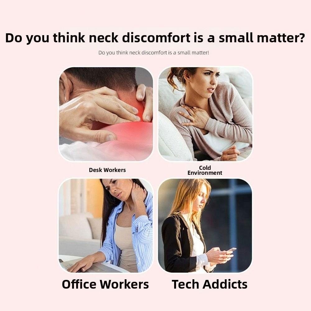 Soft Heating Neck Wrap USB Heating Electric Warmer Shawl Neck And Shoulder Heating Pad  Office
