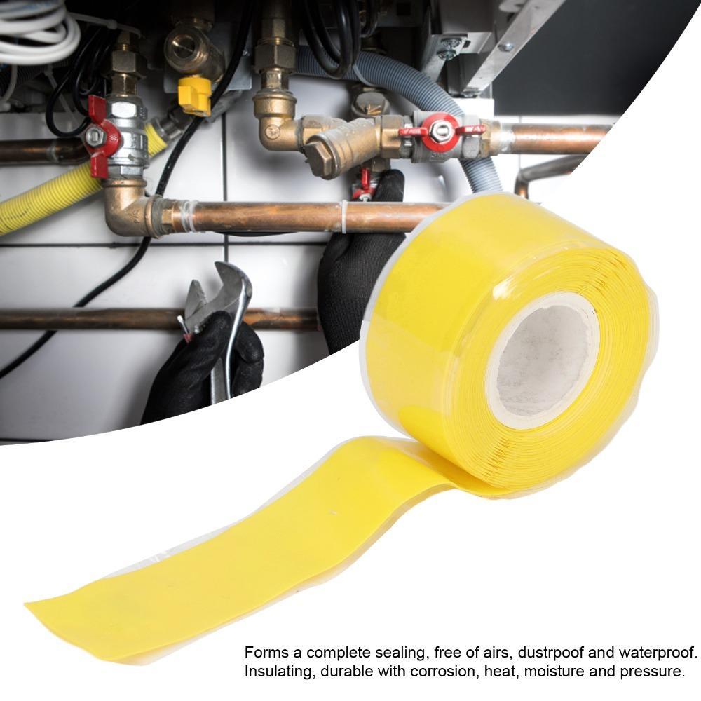 2pcs UV Resistant Self Fusing Tape 1-35KV Duct Tape Roll For Home Improvement