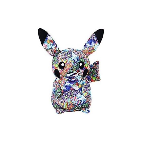 Pokemon Center Shibuya Limited Graffiti Art x Number-D Collaboration Pikachu Plush with Light