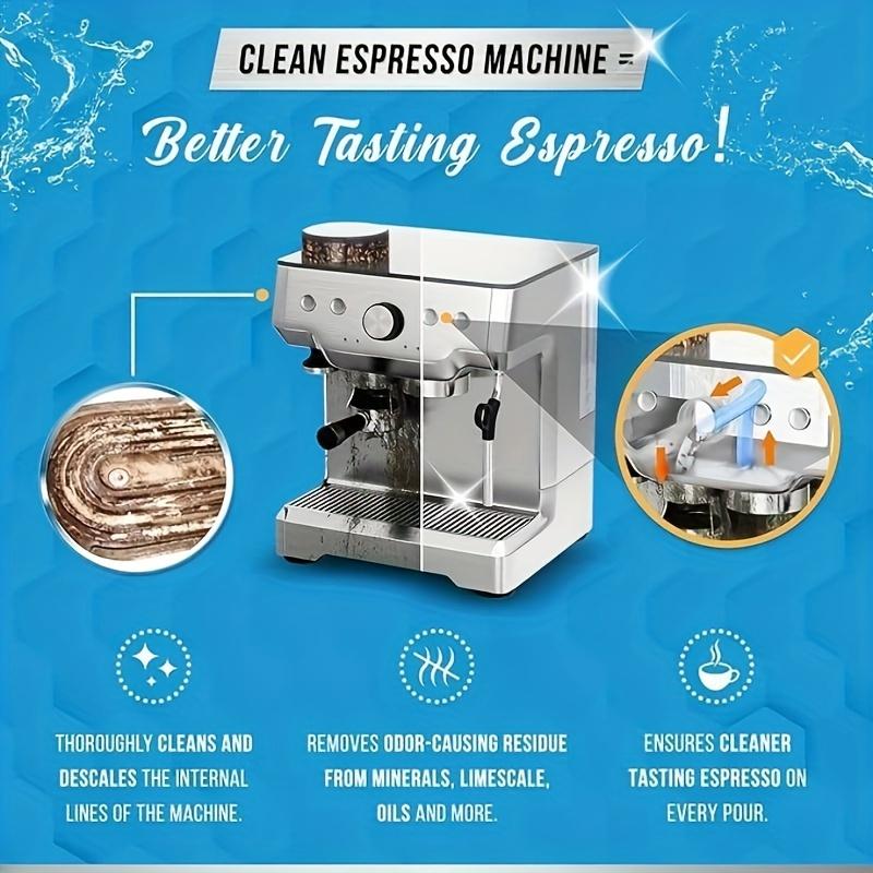 Espresso Machine Cleaning Tablets Descaling-Backflush Oil Remover Solution Cleaner Clean Tablet,Special Cleaning Pill For Coffee