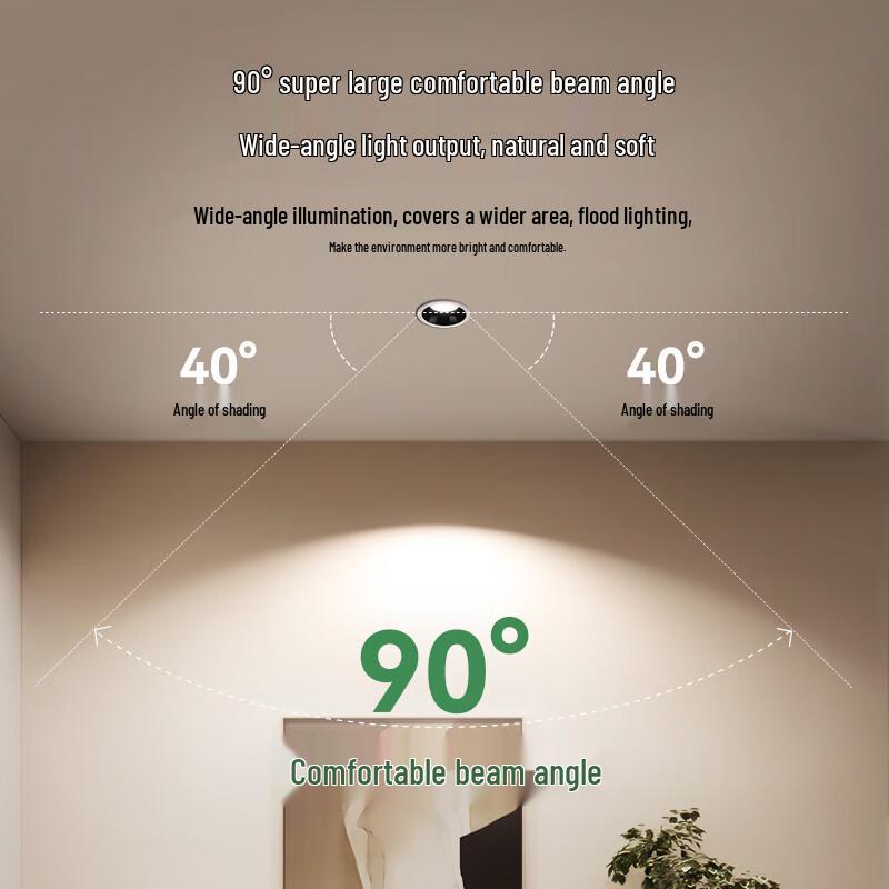 NVC Full Spectrum LED Recessed Downlight 9W Ra98