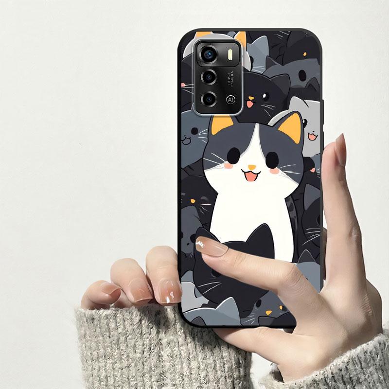 

Cartoon For ZTE A72 4G 5G A72S A71 Case Shockproof Soft Silicone For ZTE Blade A72 4G Back Cover TPU Phone Case Luxury Fundas ZTE A72S