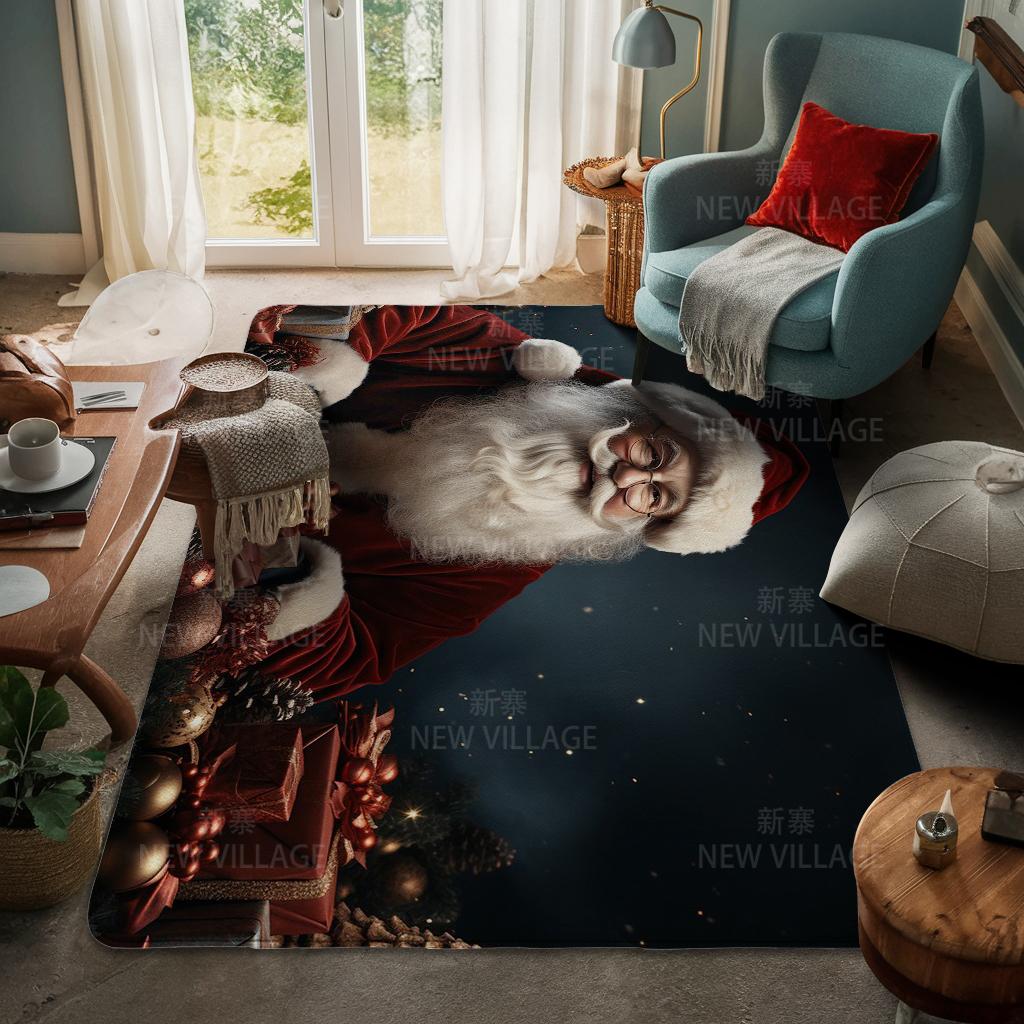 

Ковер у входа в дом Домашний коврик у двери Гостиная Ванная Комната Ноги ванная комната Нескользящие коврики с водопоглощением для ванной Счастливого Рождества зима 400mmx600mm