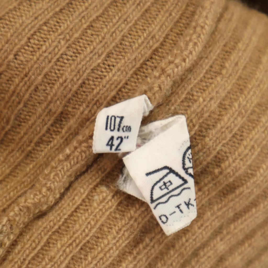 Dunhill Made in Scotland 100% cashmere Argyle Pattern Long sleeve V neck sweater Men's Used