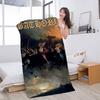 Bathory Quorthon Retro Heavy Metal Music Band Microfiber Blanket Quick Drying Beach Towels Oversized Printing Absorbent Towel