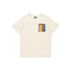 T Shirts Men's Fossil Gray Crew Neck Moderate Straight Fit CZ8671-208
