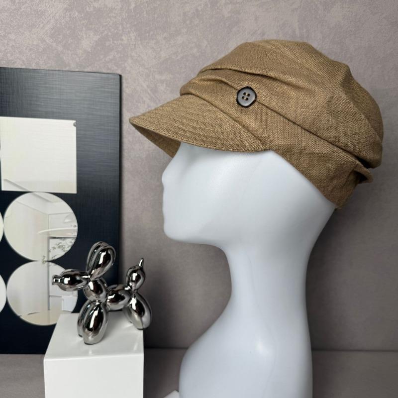 Neue Kappe Kinder Baumwolle und Leinen leicht und atmungsaktiv Retro Reithut Frühling und Sommer Sonnenschutz Sonnenhut