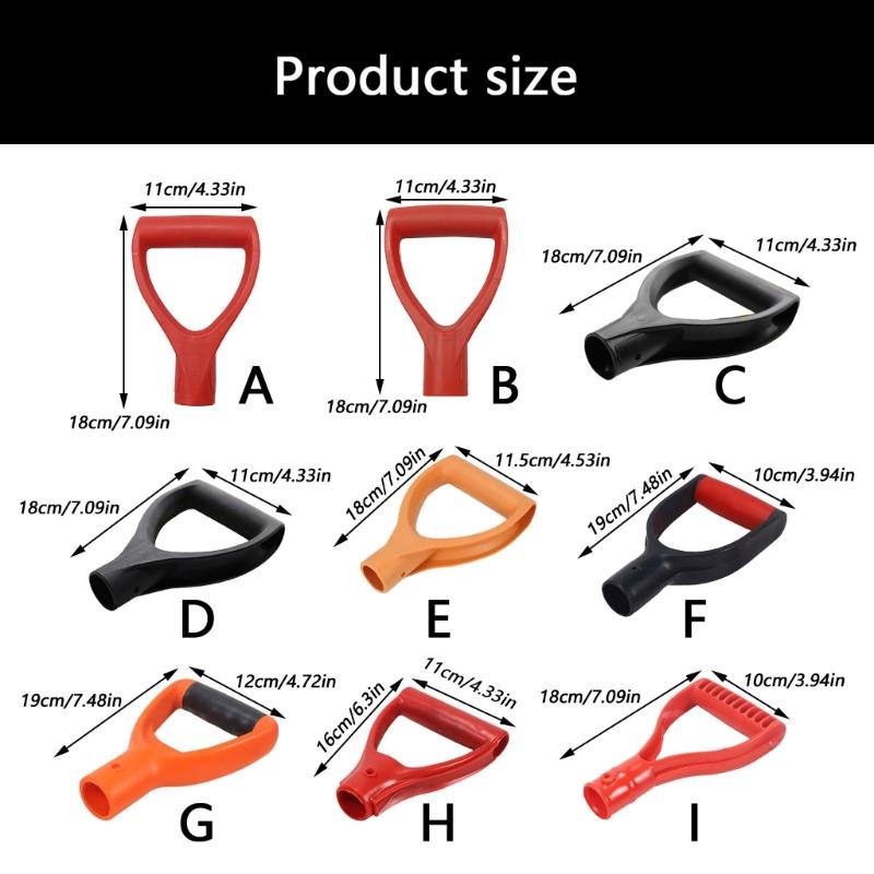 Universal Plastic Shovel Grip Spade Handle Grip With Ergonomic Design For Men And Women Gardeners Long Last Usage