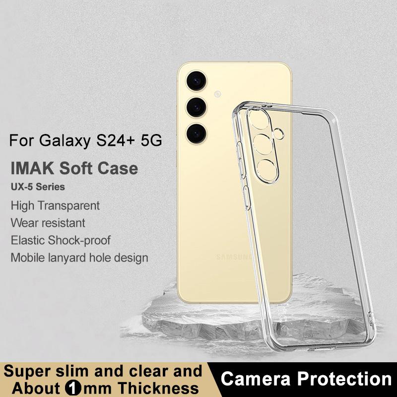 

IMAK UX-5 Series For Samsung Galaxy S24+ Case Anti-scratch Clear Slim TPU Cover A