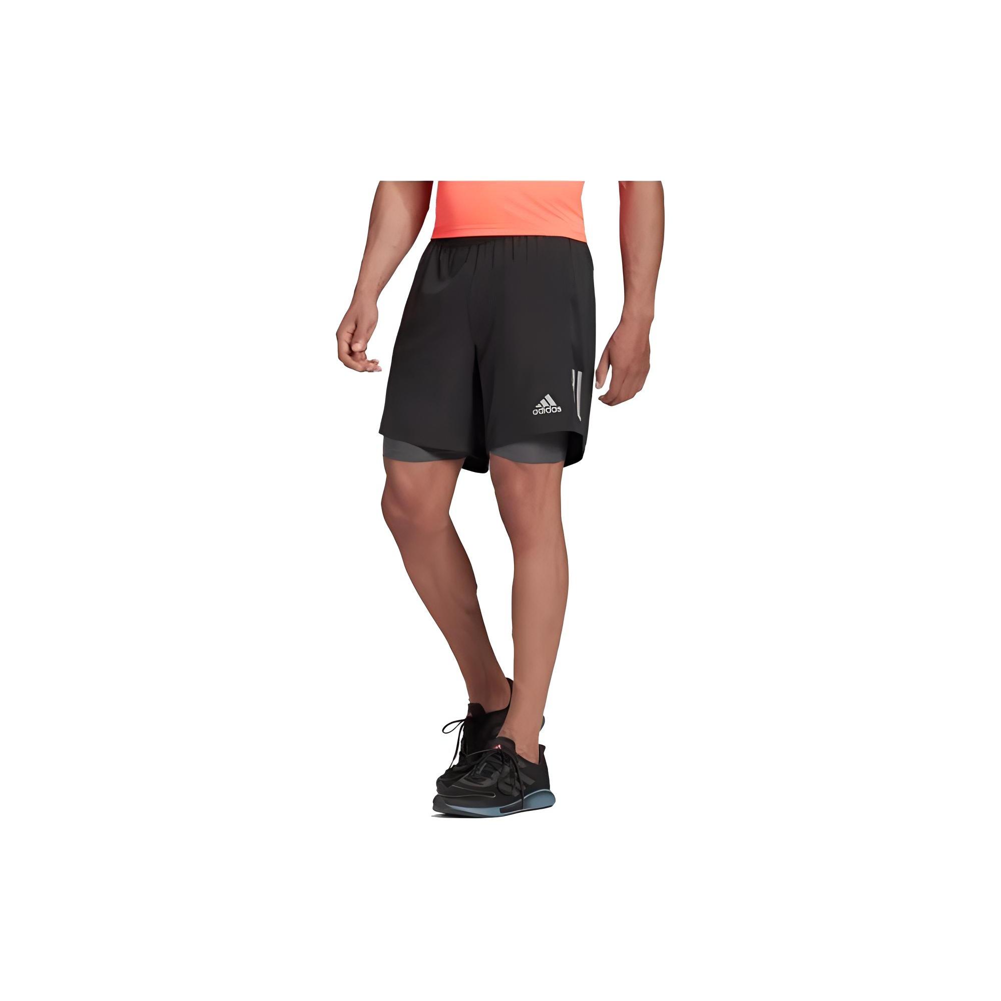 adidas Own The Run Shorts  Black  Men s FS9809 S