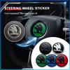 Car Steering Wheel Sticker Badge Decoration Auto Accessories For Skoda Octavia MK2 MK1 2 3 A5 A7 A8 Fabia Karoq Superb Rapid Kamiq Scala
