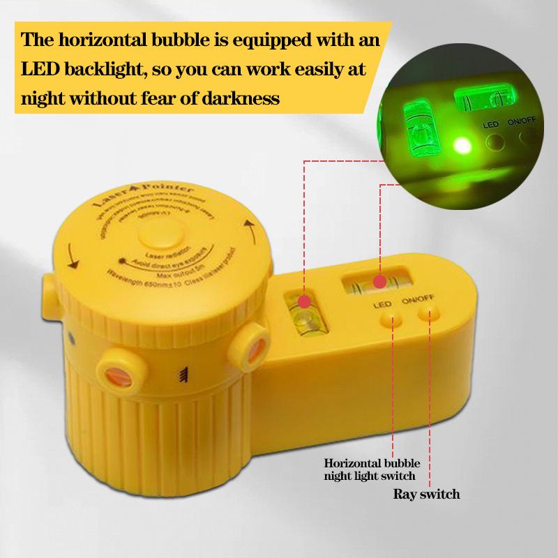 Mini Laser Cross Level with Stand & Strong Light Tripod