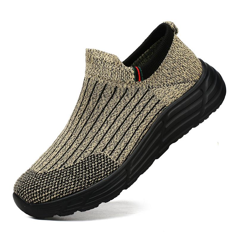 Large Size Fashionable and Trendy Breathable Lightweight Flying Woven Shoes Hiking Shoes Socks Shoes Outdoor Sports and Leisure Shoes
