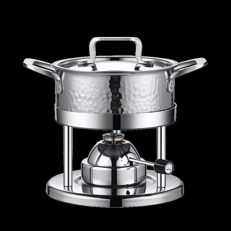 Chuangfa 304 Stainless Steel Mini Hot Pot Alcohol Stove