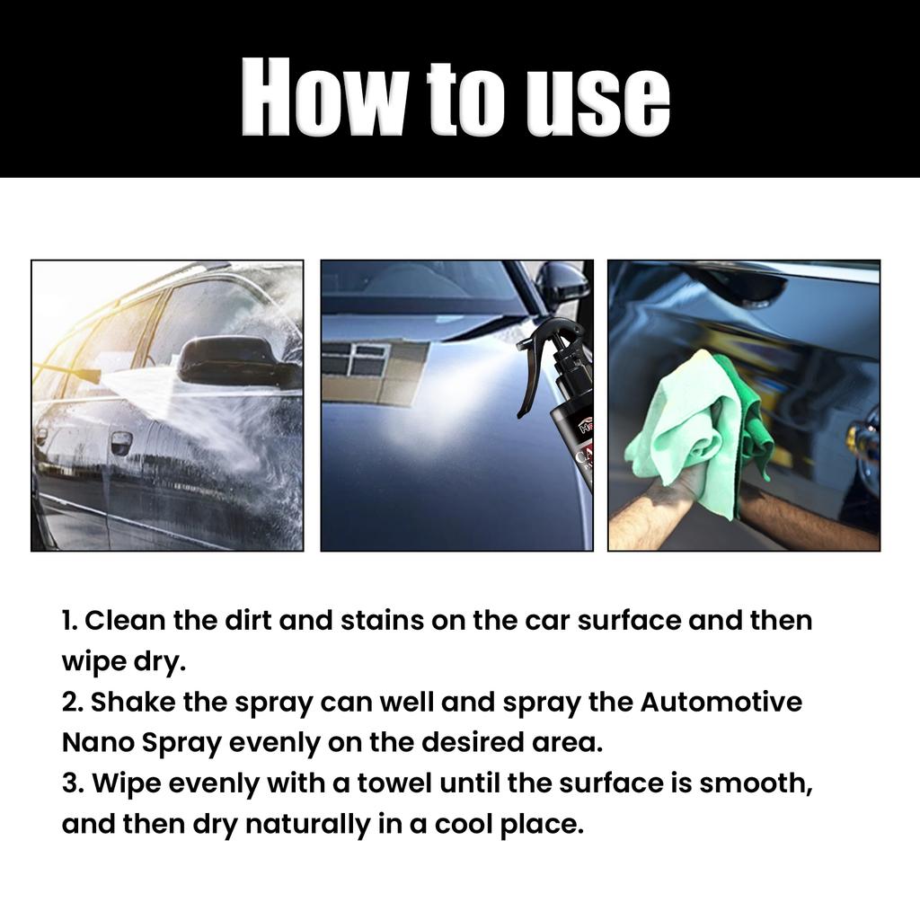 120ml Car Nano Repairing Spray Products Repair Scratches Detailing Coating Agent Glossy Car Cleaning Ceramic Coat for Automobile