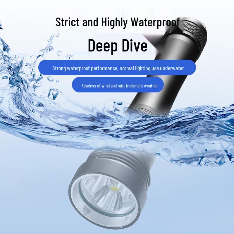 Satuo Professional Diving Flashlight