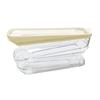 Slide Type Egg Carton Double Automatic Egg Roller Refrigerator Side Door Egg Storage Kitchen Countertop Egg Holder