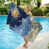 1pc Oil Painting Beach Towel Quick-Drying Super Towel For Beach Pool Sport Yoga Gym Home Towel Gift for Friends Sand Free Towel