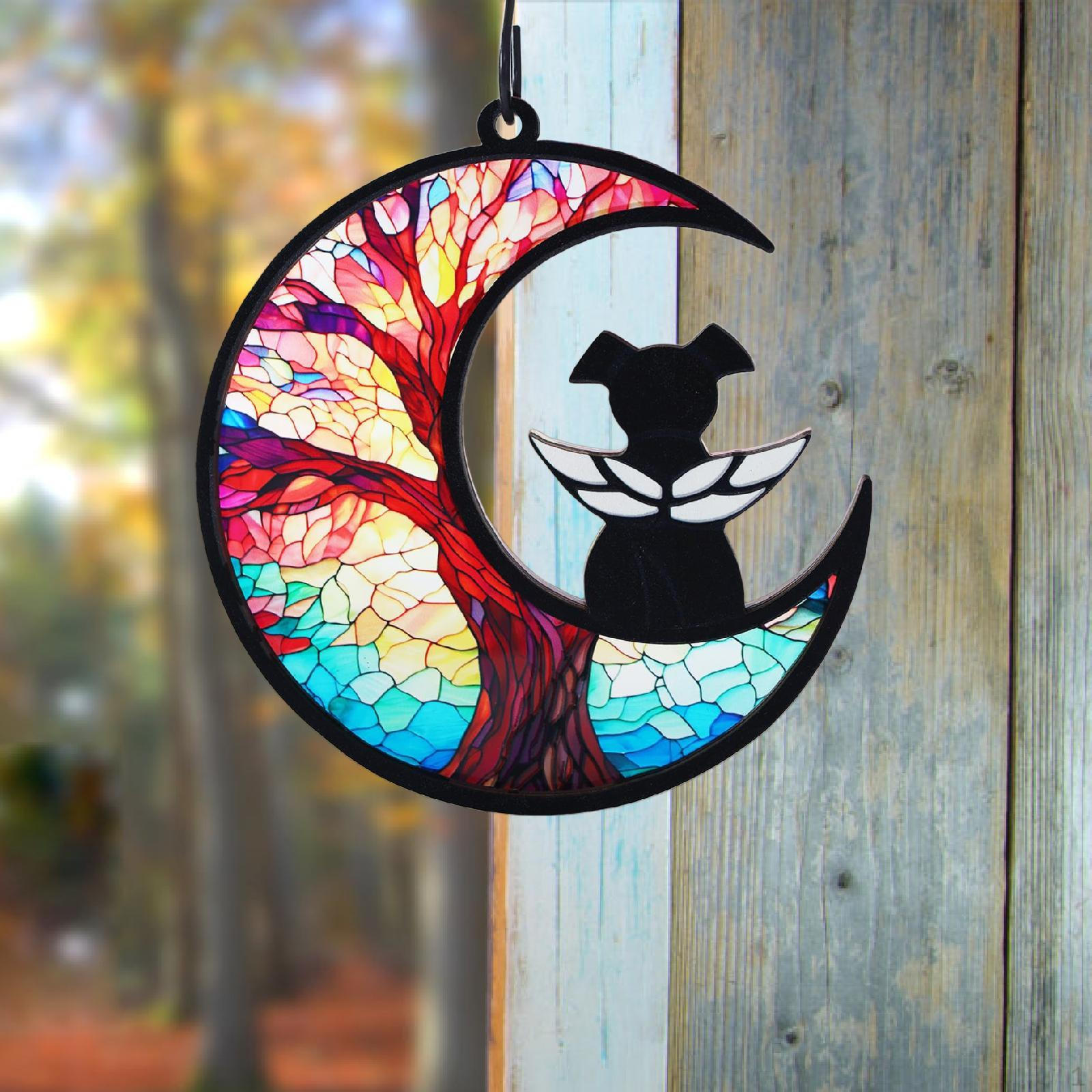 

Мемориал для собаки Подарок соболезнования питомцу Легкая установка Брелок Подарки в память об утрате для улицы