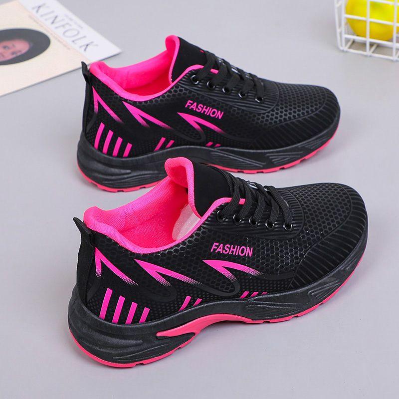 Fashion Spring Autumn Black Woman Footwear High on Platform Running Shoes for Women 2025 New Designer Luxury Stylish Arrival Casual Sale