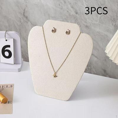 3 Pieces Jewelry Display Stand Ornament Earring for Home Decor Earrings Storage Necklace