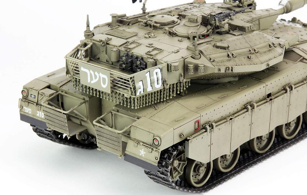 Mon Model Israeli Army Israeli Main Battle Tank Merkava Early Plastic Model MTS001 1/35 Mk.3D