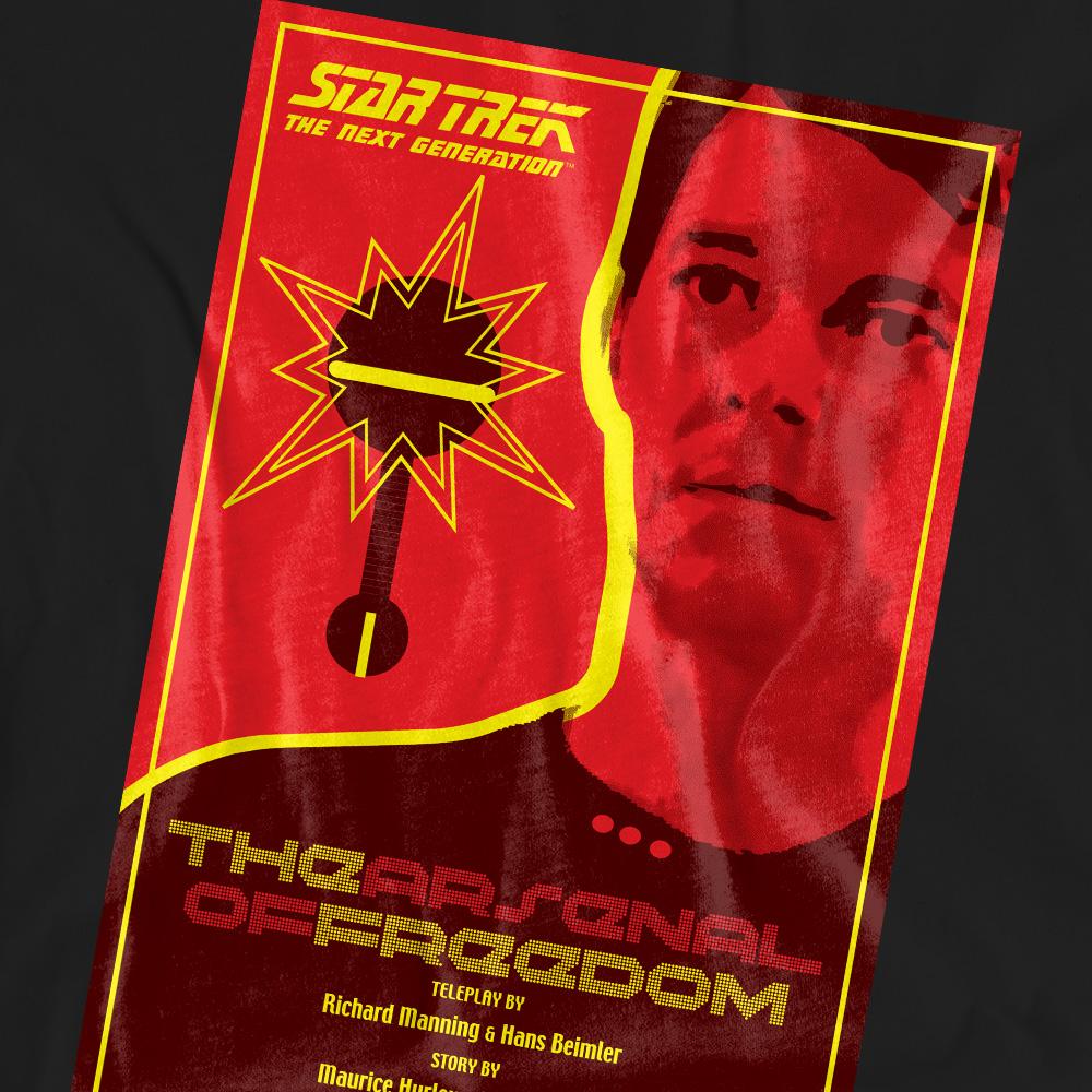 STAR TREK Unisex Adult The Next Generation Season 1 Episode 21 T-Shirt