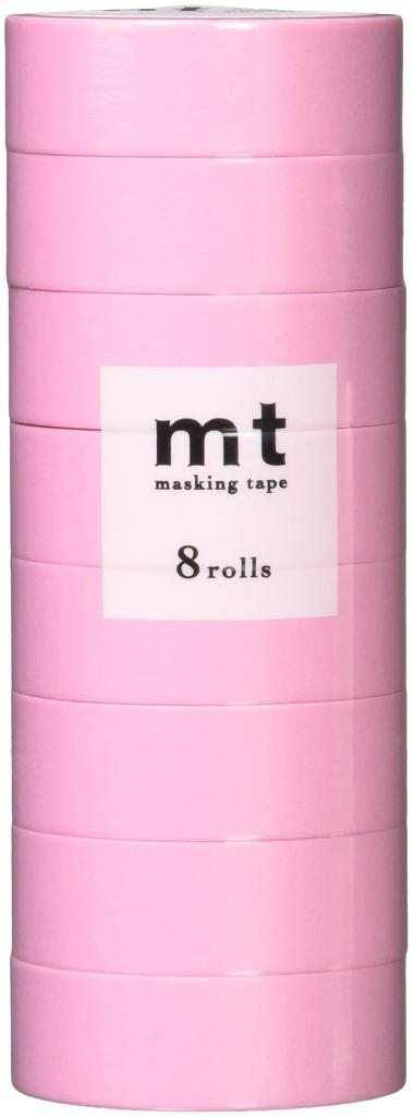 Kamoi Kakoshi Mt Masking 8 15mm Wide X Rose MT08P185R Tape, Pack, 7m, 185mm, Pink,