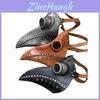 Máscara Steampunk Doutor Schnabel Látex Bico de Pássaro Acessório de Fantasia de Halloween Para Cosplay