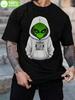 Alien Graphic Tshirt for Men - 100% Cotton