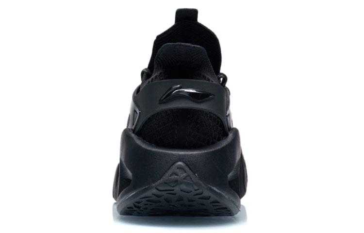 Li Ning Essence 2.3 Delta Cushioning Breathable Low top Vintage Basketball Shoes Women's Black AGBR046-3