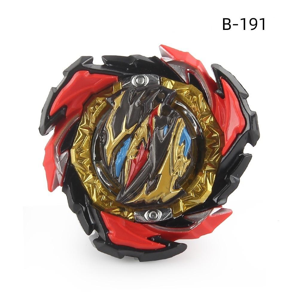 B-191-01 Чорний Сплав Бойовий Дзиґа Іграшка Одиночний Пакет Гіро 67.8г