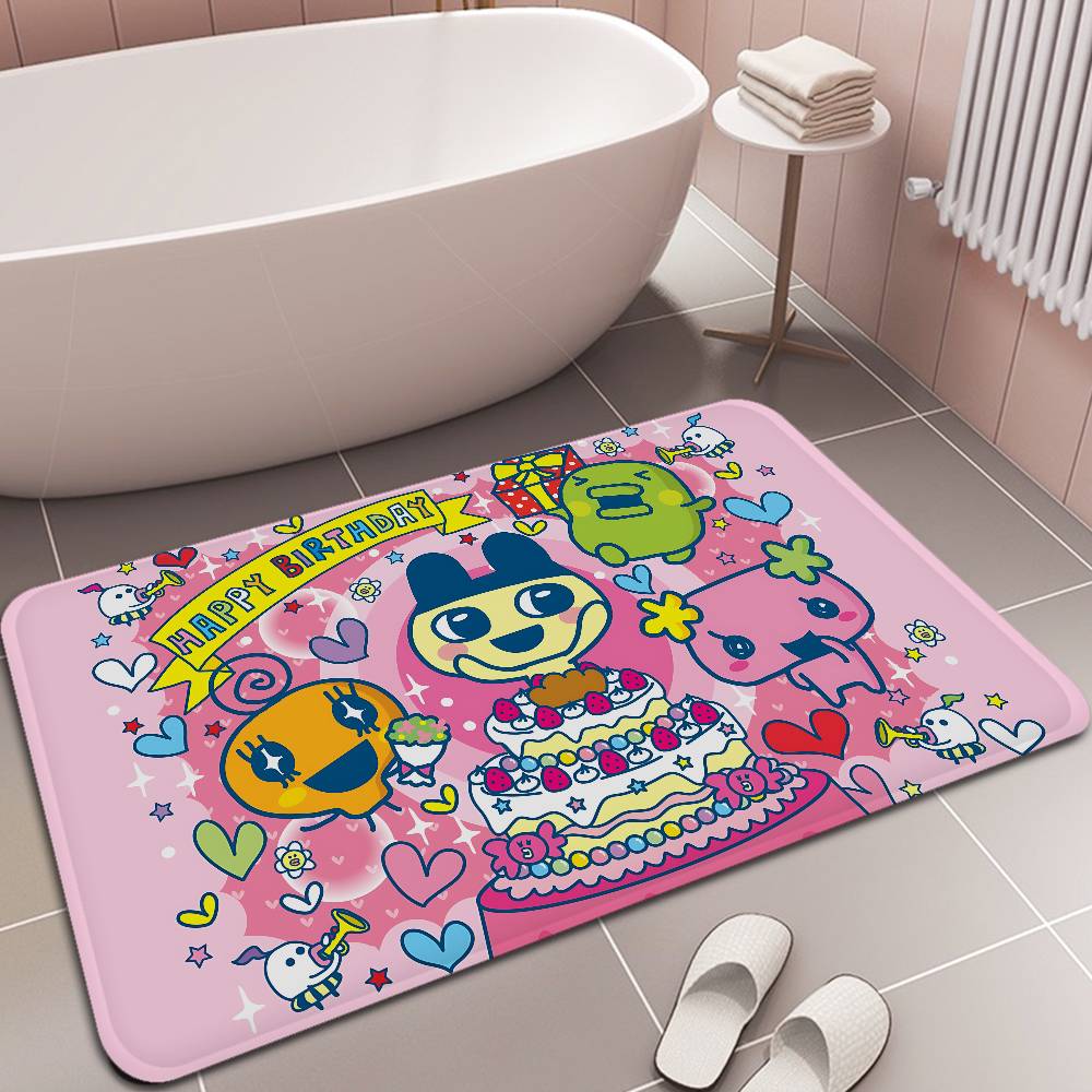 Classic T-Tamagotchi Game Door Mat Nordic Style Bedroom Living Room Doormat Home Balcony Anti-Slip Alfombra
