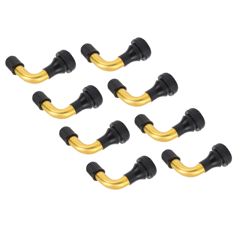 8PCS Brass ,Rubber Tubeless Tire Valve Stem Motorcycle Tire Valve Stem  Scooter Tubeless Tire