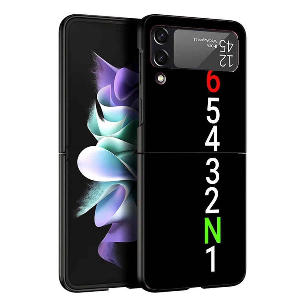 

1N23456 Cool Motorcycle Case For Samsung Galaxy Z Flip 7 6 5 4 3 z Flip7 Flip6 Flip5 Flip4 5G Phone Cover Flip3 Folding Coque Samsung Z Flip 6