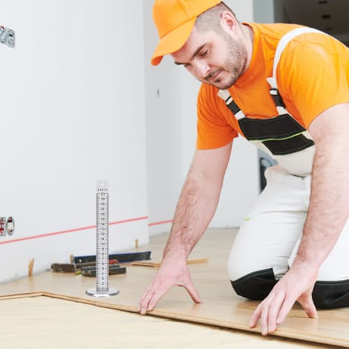 Stainless Steel Tile Leveler | Steel Tile Height Leveling Tool | Non-Slip Horizontal Line Alignment Floor Ruler, Tile Equal Height Ruler, Stainless St