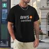 Aws certified developer T-Shirt kawaii clothes quick drying shirt men graphic t shirts