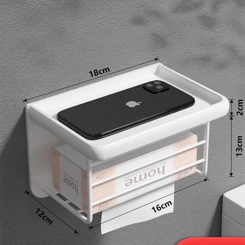 

Yuduo HC Wall-Mounted Metal Tissue and Toilet Paper Holder