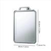 Double Sided Metal Cutting Board with Sharpener Chopping Mat Chopping Board  for Vegetables Fruits