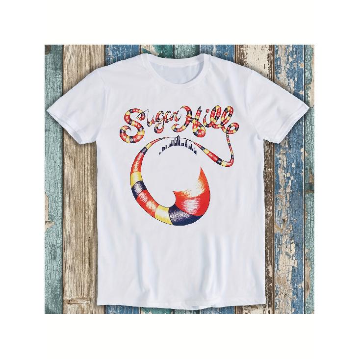 Sugar Hill Records NY Rap Hip Hop Musik Gang Grandmaster Geschenk T-Shirt, Perfekt für Mottopartys, Festivals, Familientreffen Und Freizeit