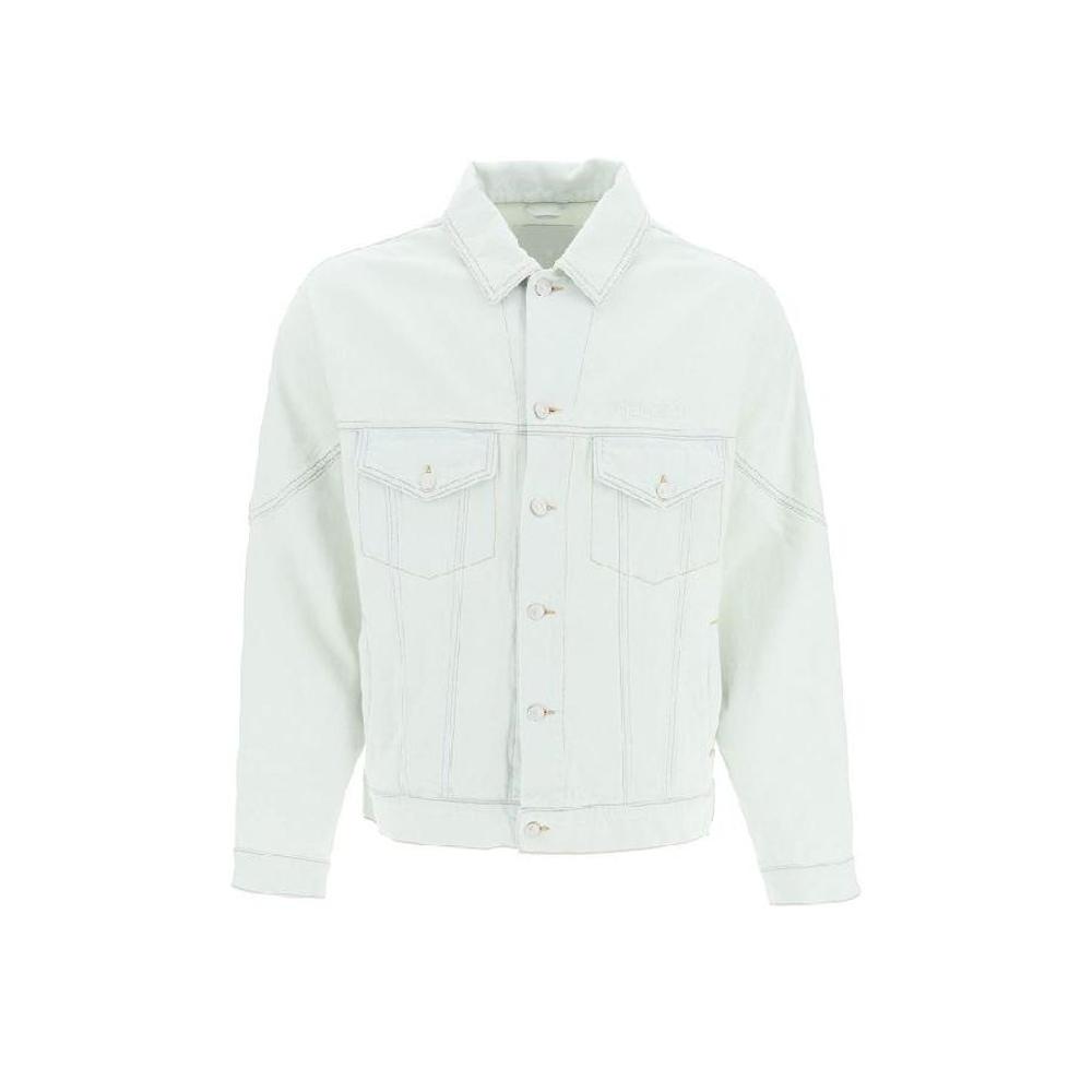 Kenzo SS22 Denim Jacket Men's White FC55DB5402FA-67