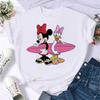 Family Vacation T Shirt Kawaii Donald Duck Print Fashion Clothes Casual Women Tshirt Camiseta Mujer