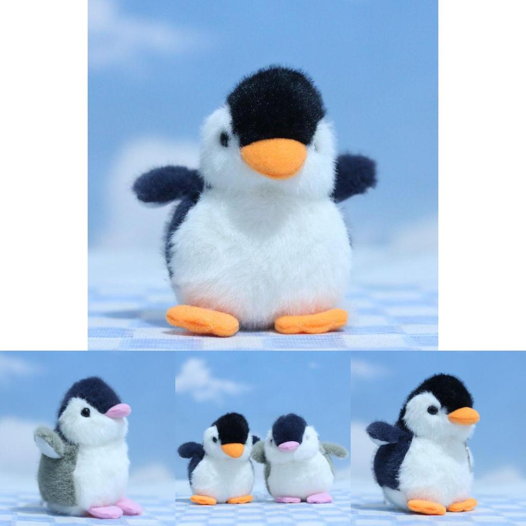 Charming Mini Penguin Plush Doll Keychain Super Soft Toy With Adorable Features