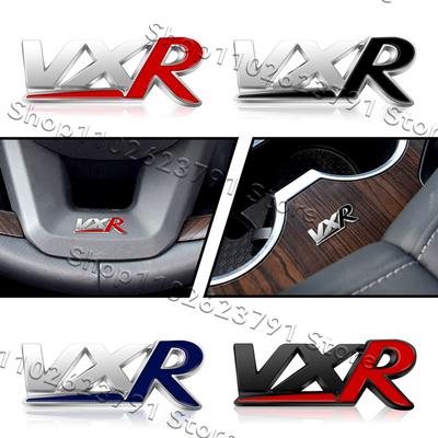 Auto Interior VXR Logo Car Steering Wheel Center Console 3D Metal Sticker For Vauxhall Corsa D Insignia Zafira Astra H J