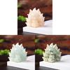 Feng Jiuwei Fox Resin Art Animal Figurine With Crystal Accent For Living Room
