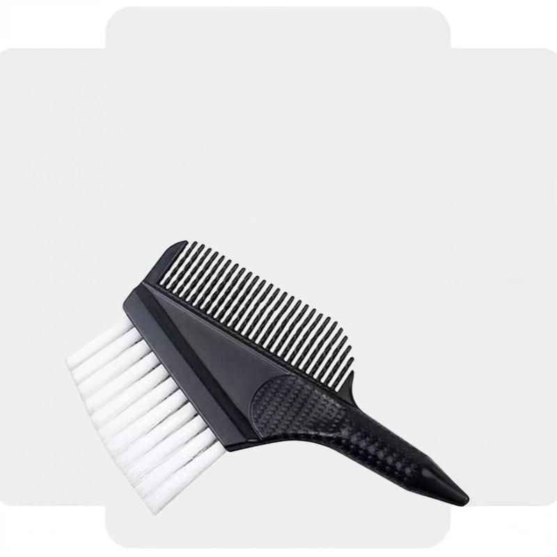 Professional Hair Dye Brush Dual-Sided Design 1PC Non-slip Handle Even Color Application for Home Salon Hairdressers