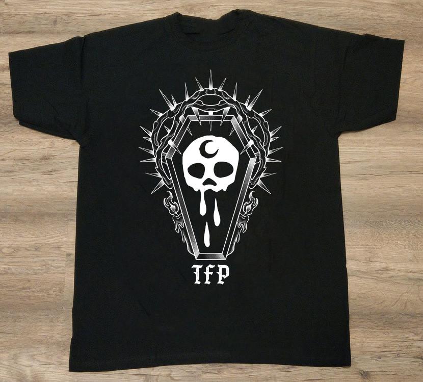 Футболка Хлопковая Унисекс Все Размеры До 5XL с Логотипом Группы The Funeral Portrait BT329 L