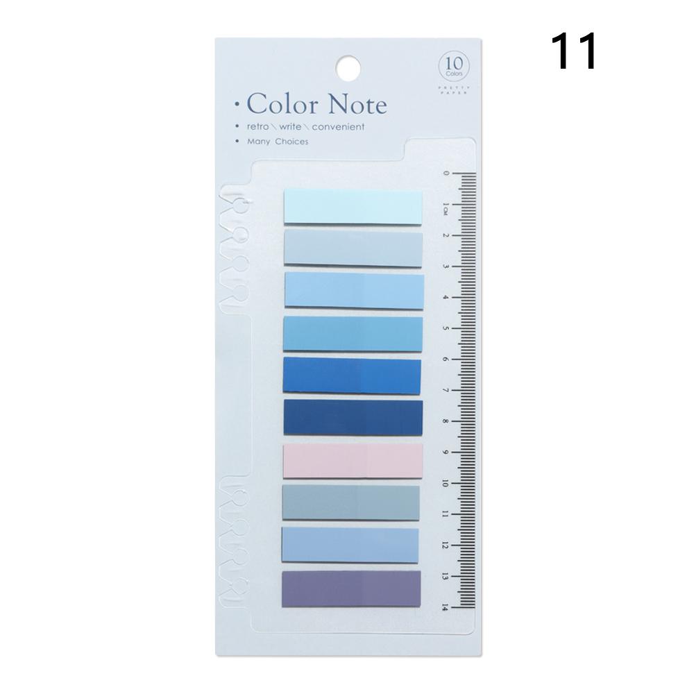 60/120/200pcs DIY Novelty Tab Strip Index Flags Bookmark Label Sticky Notes Loose-leaf Memo Pad Paster Sticker
