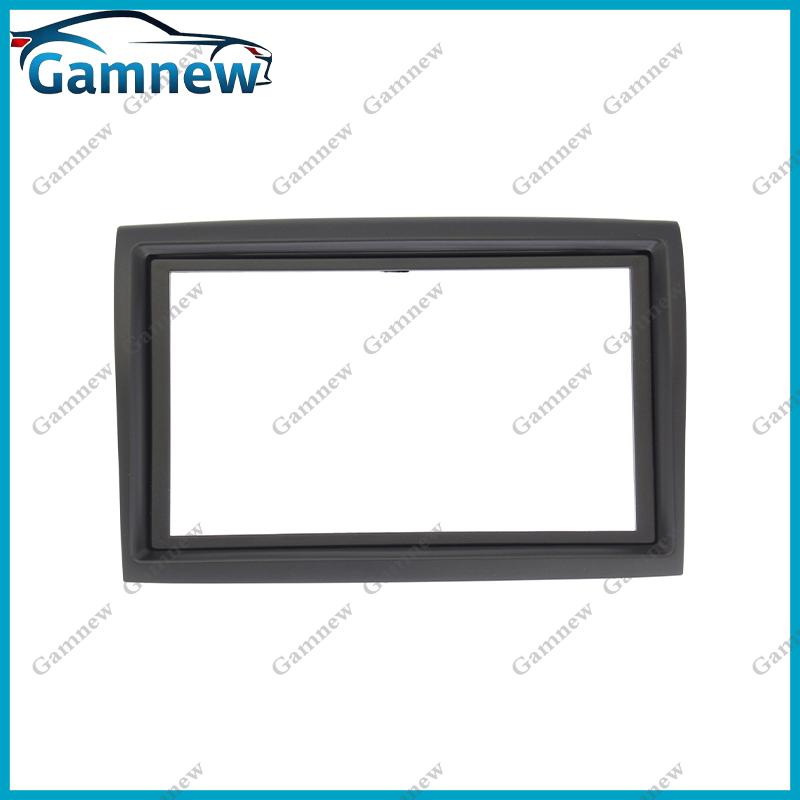 7 Inch 2Din Car Fascia Radio Panel For Fiat Ducato Peugeot Boxer Citroen Jumper 2006  Frame Kit Install Facia Face Plate